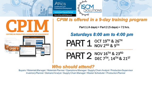 CPIM Workshop (Part 1 + Part 2) - Day 1
