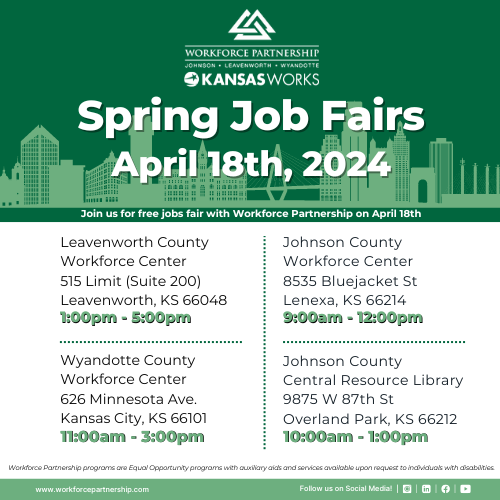 Workforce Partnership Johnson County Job Fairs