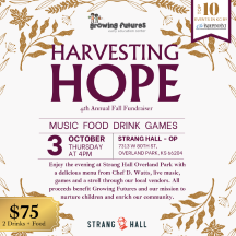 Harvesting Hope Fall Fundraiser